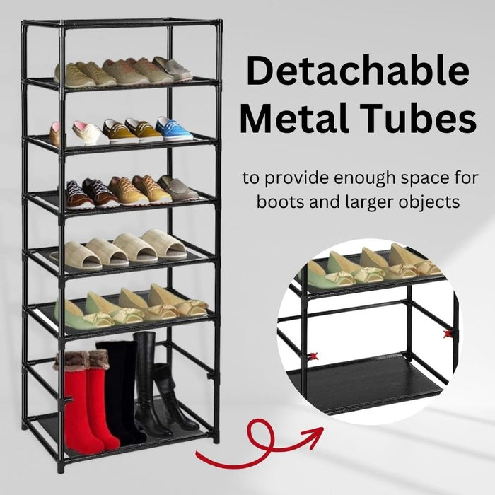 10-tier stackable shoe rack - sedol (2)