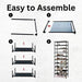 10-tier stackable shoe rack - sedol (5)