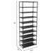 10-tier stackable shoe rack - sedol (6)