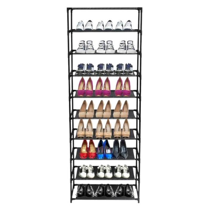 10-tier stackable shoe rack - sedol (7)