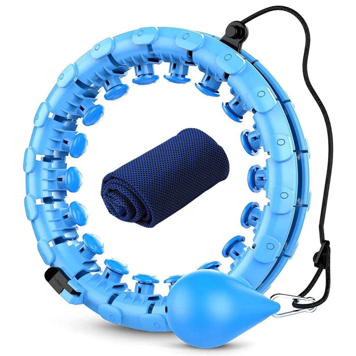 Smart Weighted Hula Hoop with Weight Ball and Cooling Towel