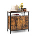 Industrial Sideboard Wooden Storage Cabinet with 2-Door