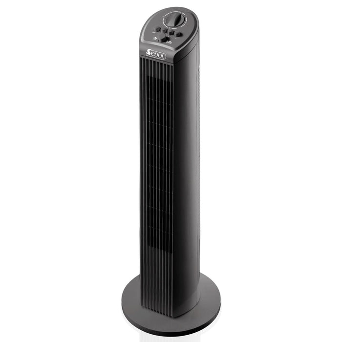 SEDOL Tower Fan - 29" Oscillating Tower Fan with 3 Speed Settings