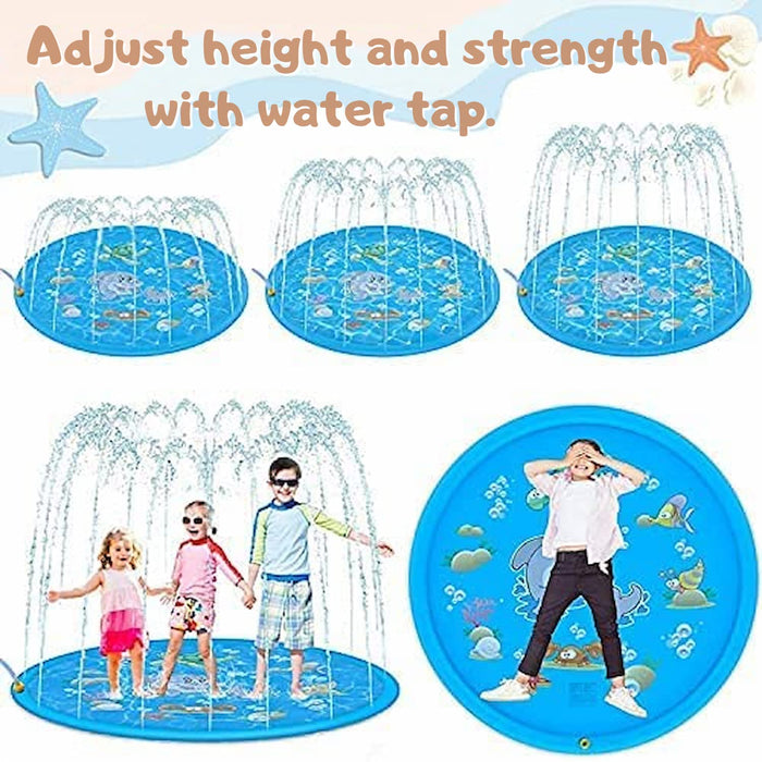 SEDOL Splash Pad - Sprinkler & Splash Play Mat for Toddlers