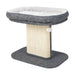 2-Tier Cat Tree with Sleeping Perch Sisal Scratching Plate and Ball