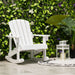 Patio Adirondack Rocking Chair with High Backrest