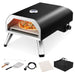 Stainless Steel Pizza Maker with Accessories Set and Storage Bag