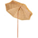 1.8M Portable Thatched Tiki Beach Umbrella with Adjustable Tilt