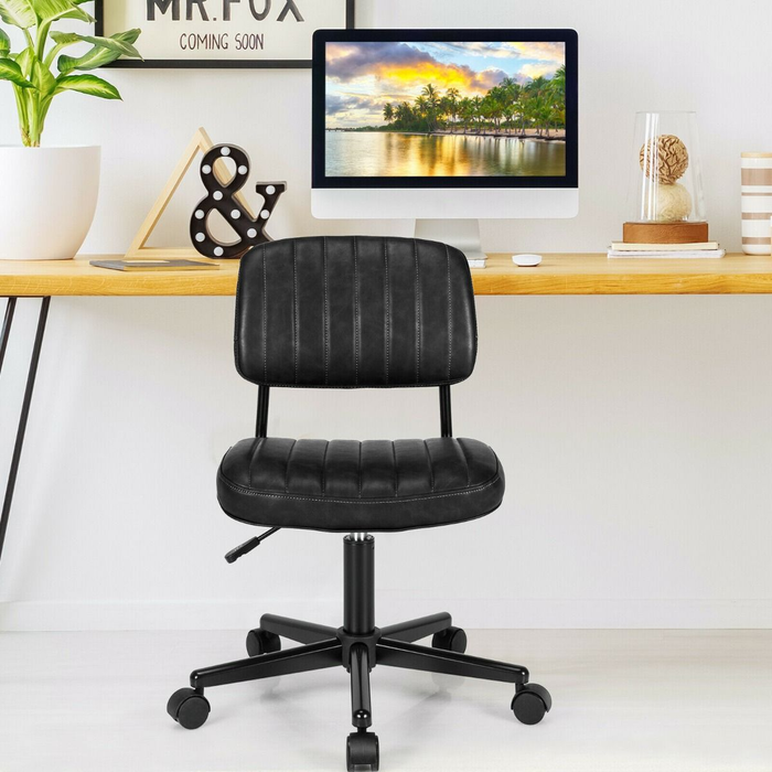 Adjustable Ergonomic Leisure Chair with PU Leather