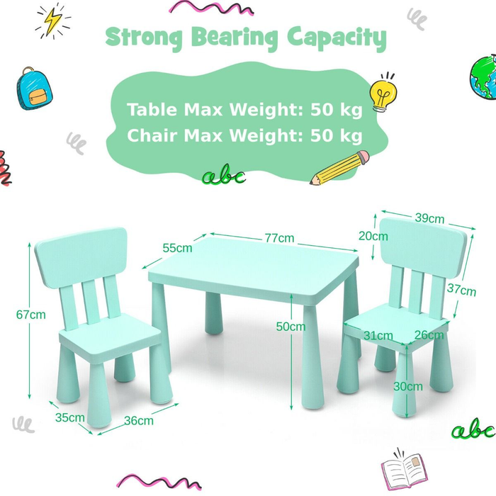 Kids Multi Activity Table and Chair Set