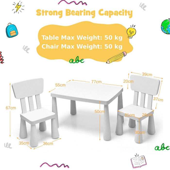 Kids Multi Activity Table and Chair Set