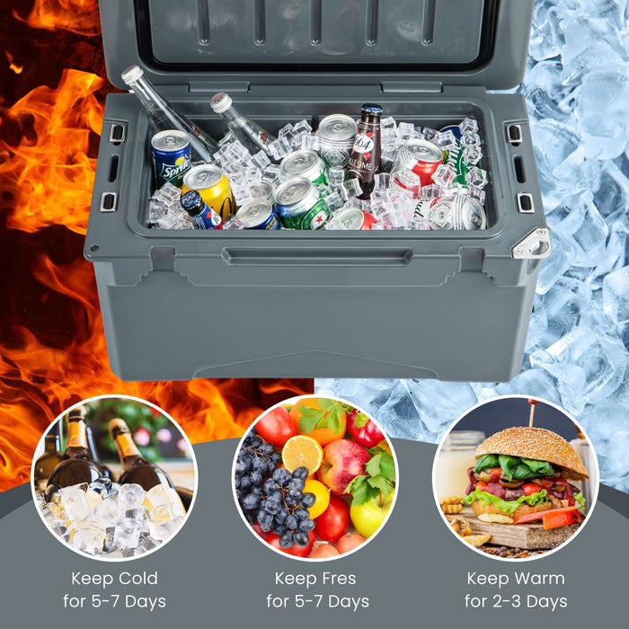 28L Rotomolded Cooler Insulated Portable Ice Chest