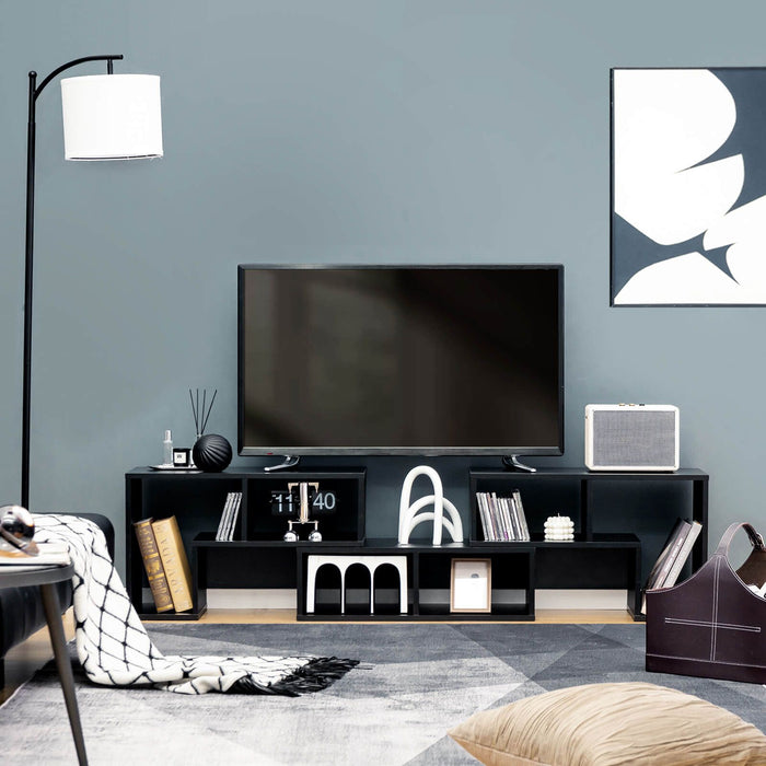 3 Pieces Convertible TV Stand for Tvs up to 65 Inches