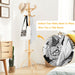 Wooden Coat and Hat Stand