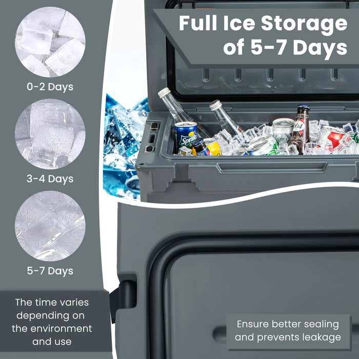 28L Rotomolded Cooler Insulated Portable Ice Chest