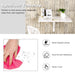 80 X 60 Cm Wall Mounted Folding Table Drop-Leaf Floating Writing Desk