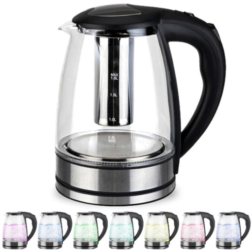 electric glass kettle with led - sedol (1)