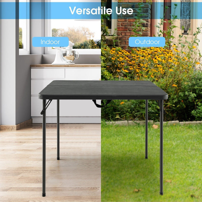 Folding Camping Table with Handle for Indoor Outdoor Use
