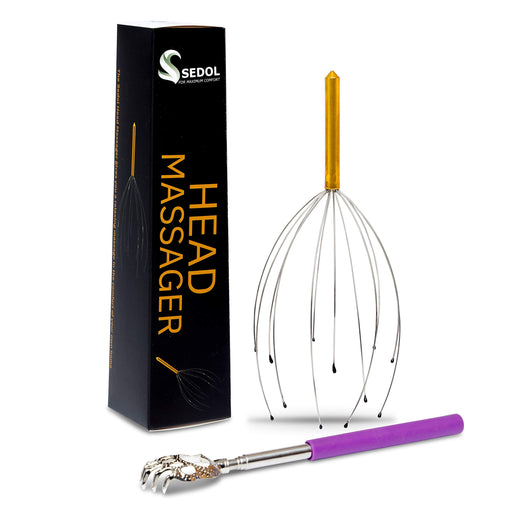 head massager & back scratcher gift set - sedol (1)